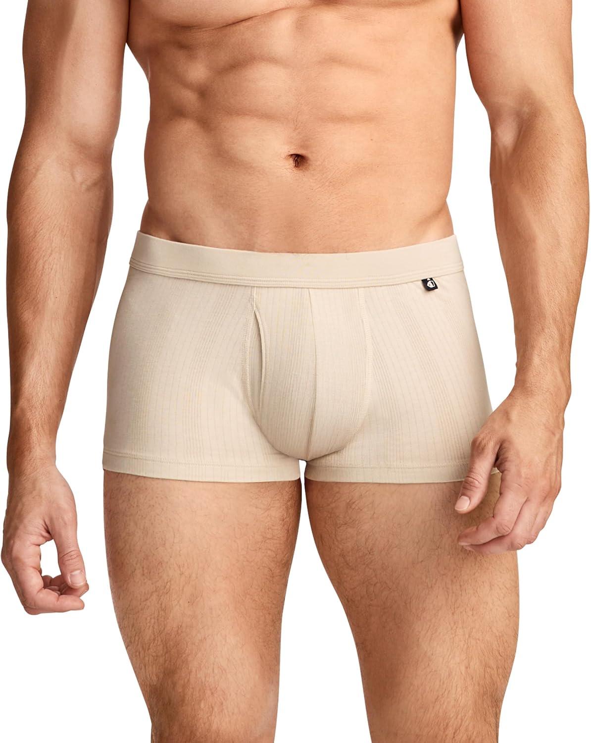 imageJockey Mens Underwear Hypersoft 360 3 Trunk 3 PackGoldenrod