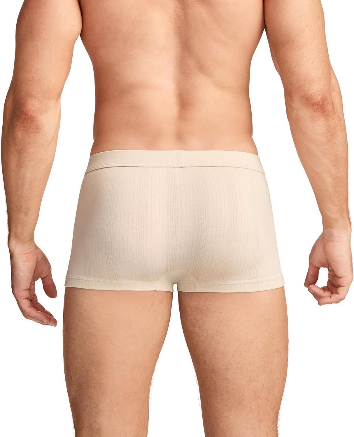 imageJockey Mens Underwear Hypersoft 360 3 Trunk 3 PackGoldenrod