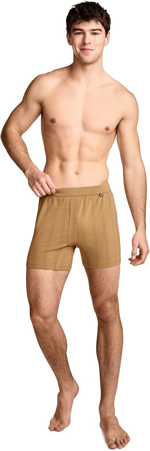 imageJockey Mens Underwear Hypersoft 360 45 BoxerGoldenrod