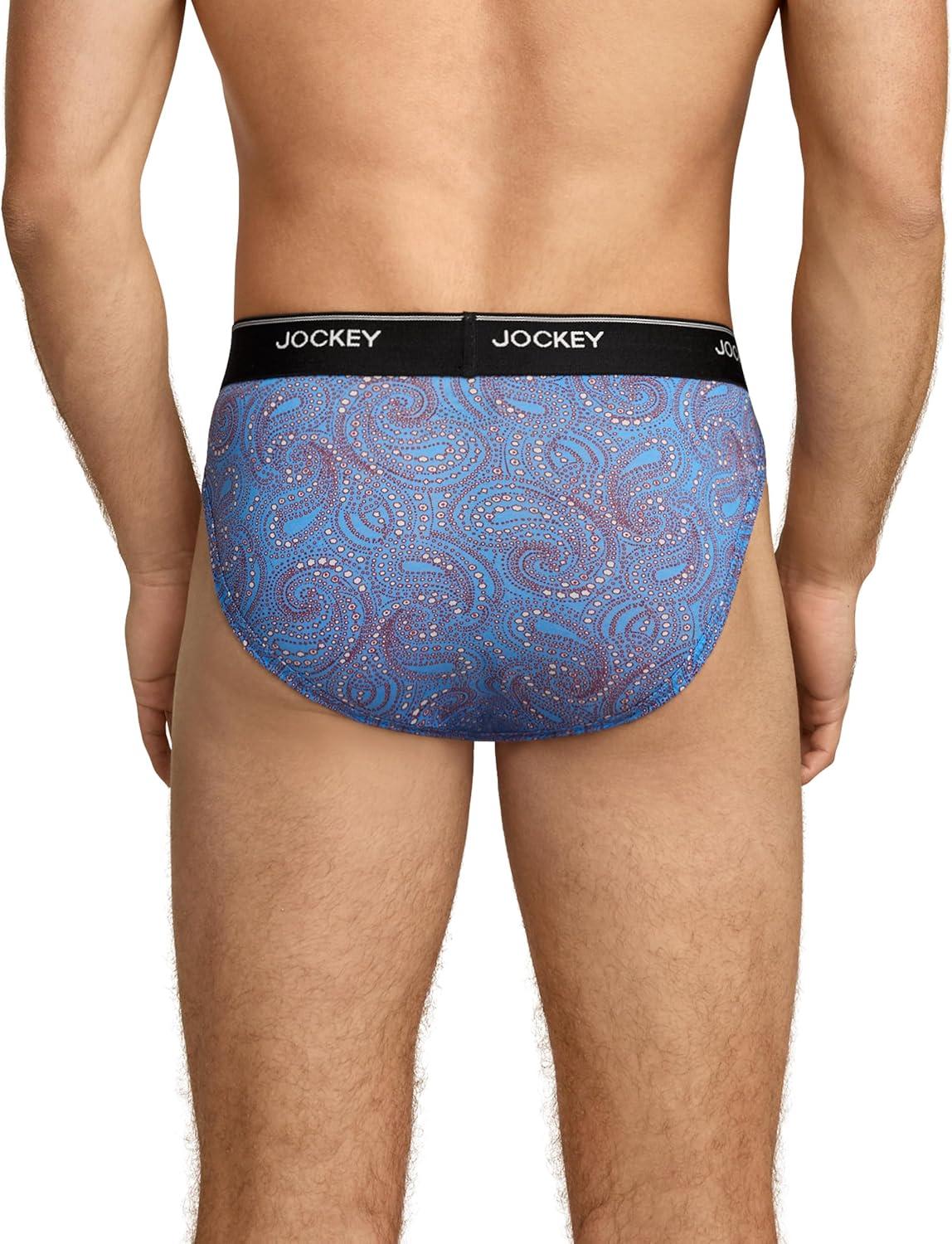 imageJockey Mens Underwear Mens Elance String Bikini 2 PackAmericana Stars