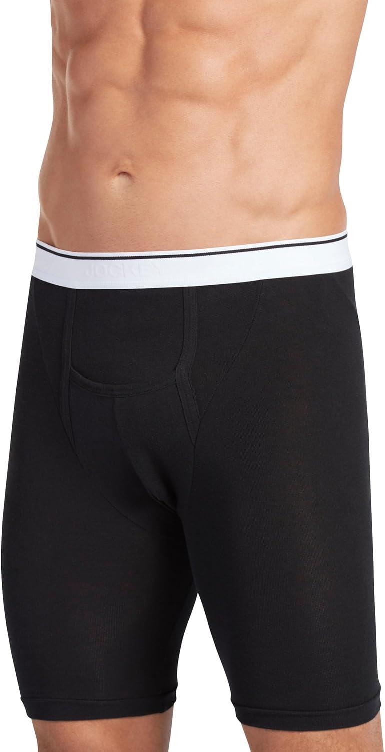 imageJockey Mens Underwear Pouch 10 Midway Brief 2 PackBlack
