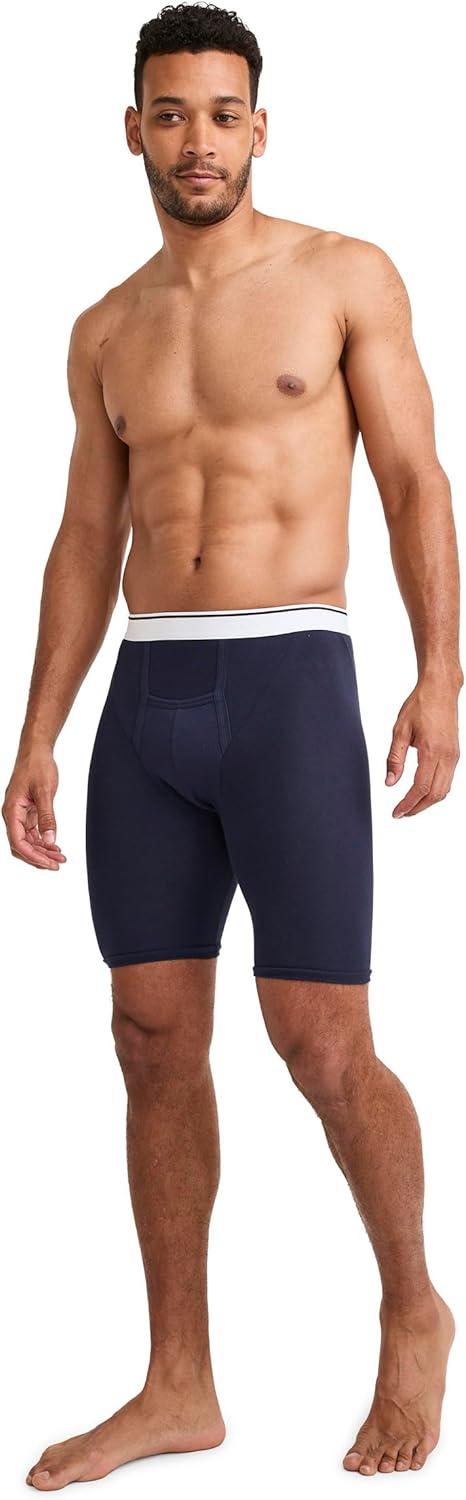 imageJockey Mens Underwear Pouch 10 Midway Brief 2 PackJockey BlueDeep Cranberry