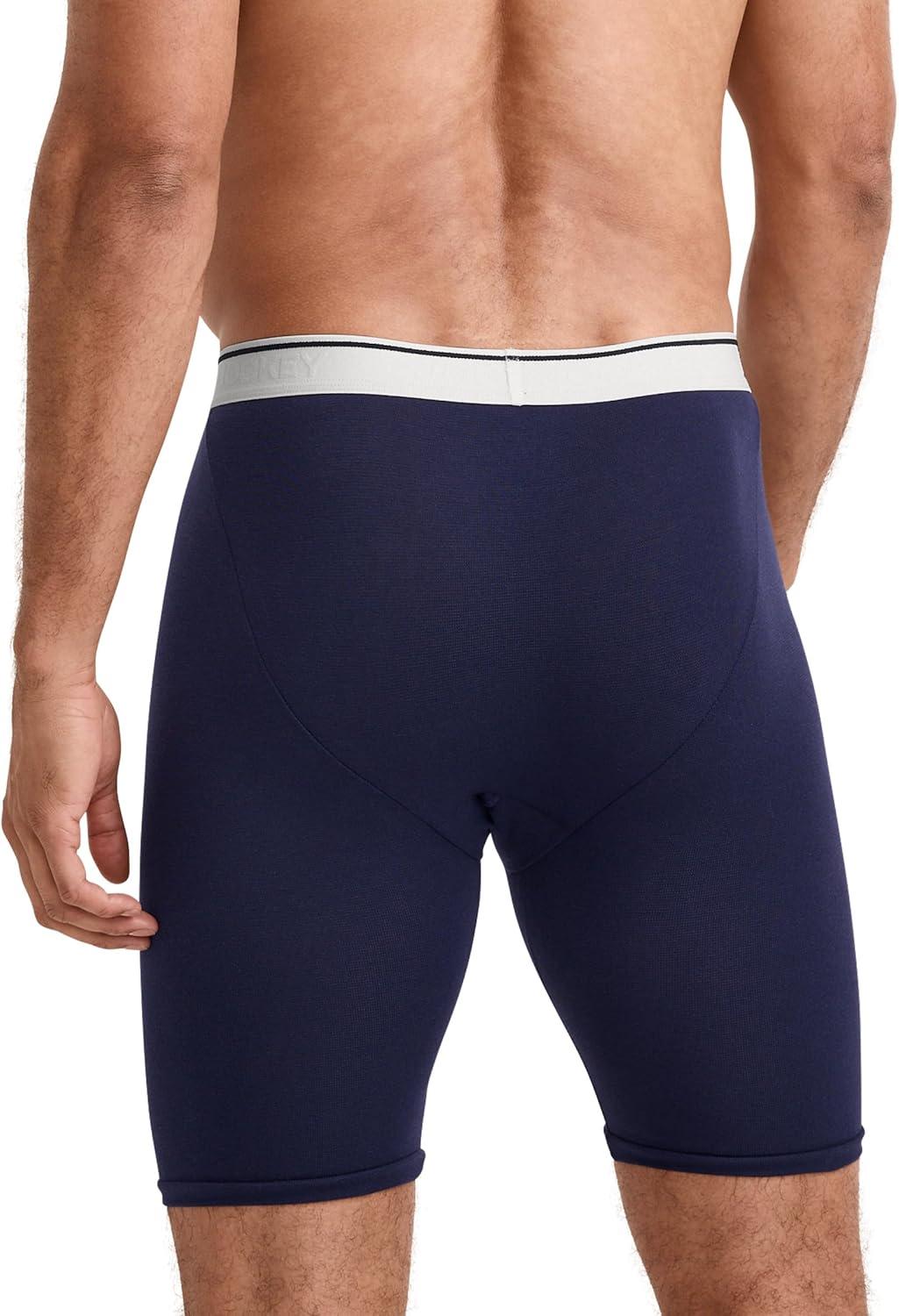 imageJockey Mens Underwear Pouch 10 Midway Brief 2 PackJockey BlueDeep Cranberry