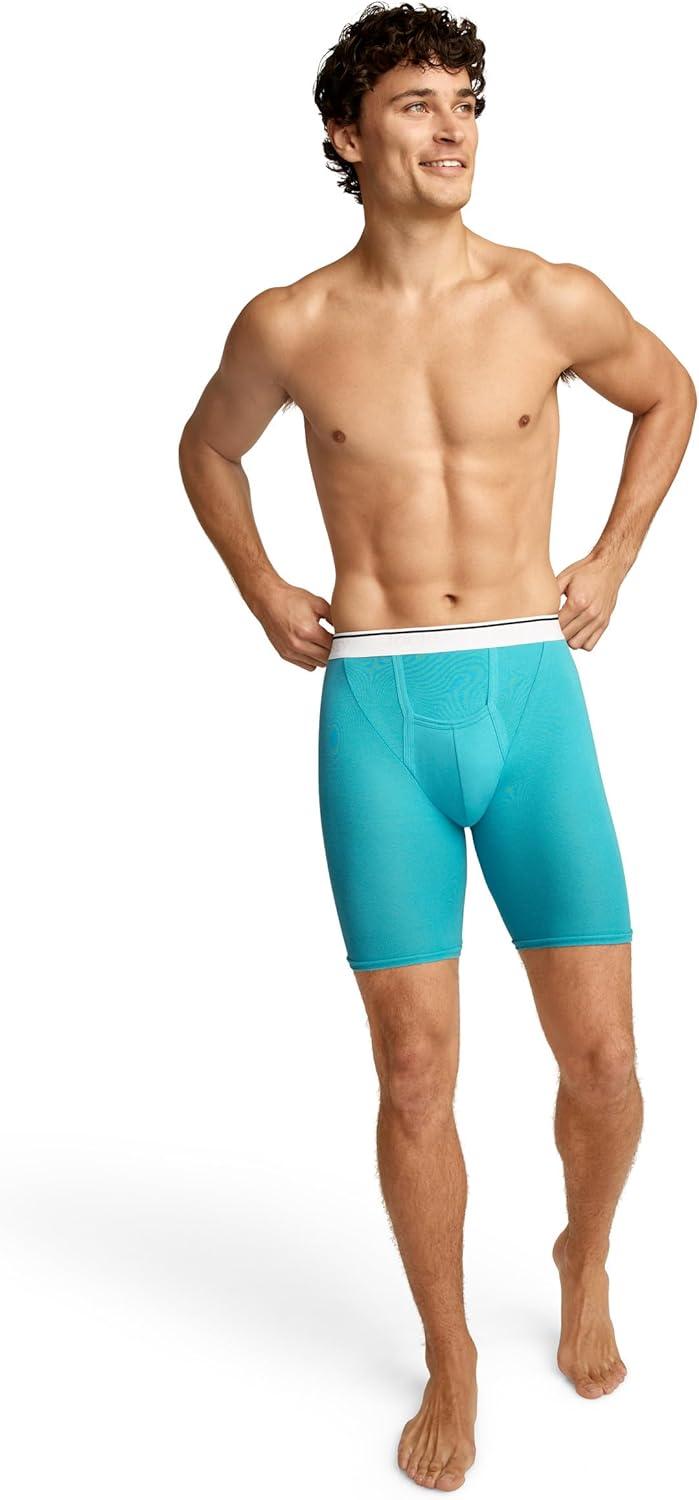 imageJockey Mens Underwear Pouch 10 Midway Brief 2 PackOcean Mist