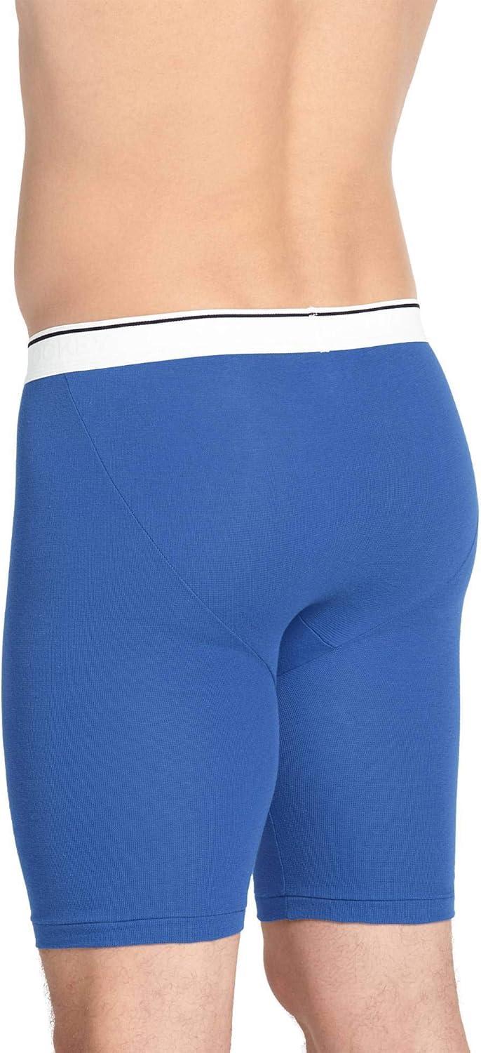 imageJockey Mens Underwear Pouch 10 Midway Brief 6 PackBlue SpringJust Blue
