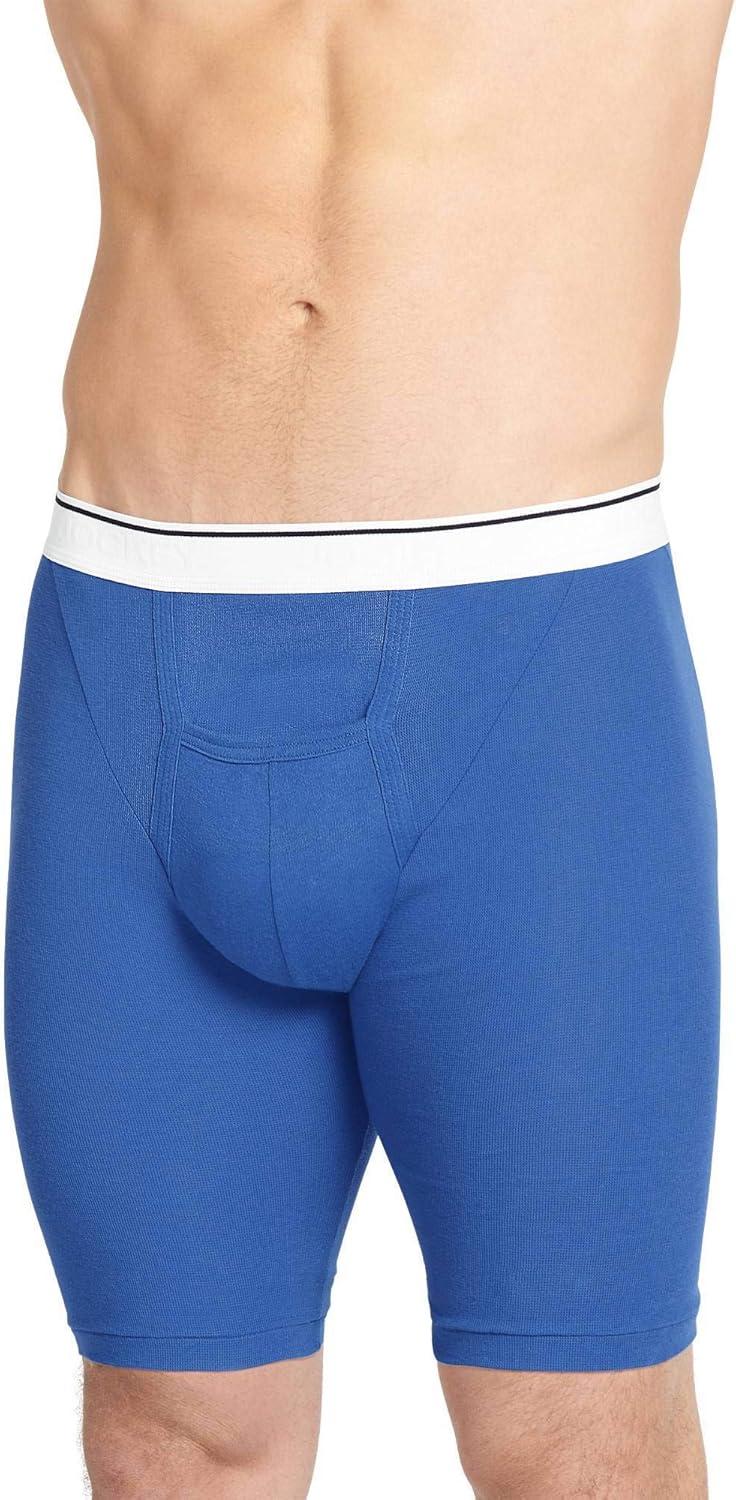 imageJockey Mens Underwear Pouch 10 Midway Brief 6 PackBlue SpringJust Blue