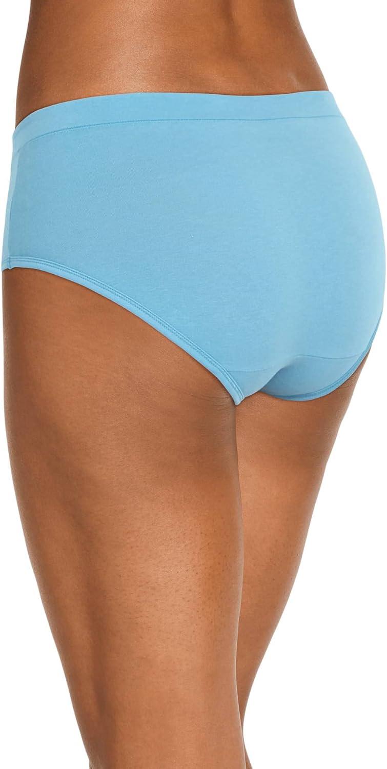 imageJockey Womens Underwear Cotton Stretch HipsterBlue Stone