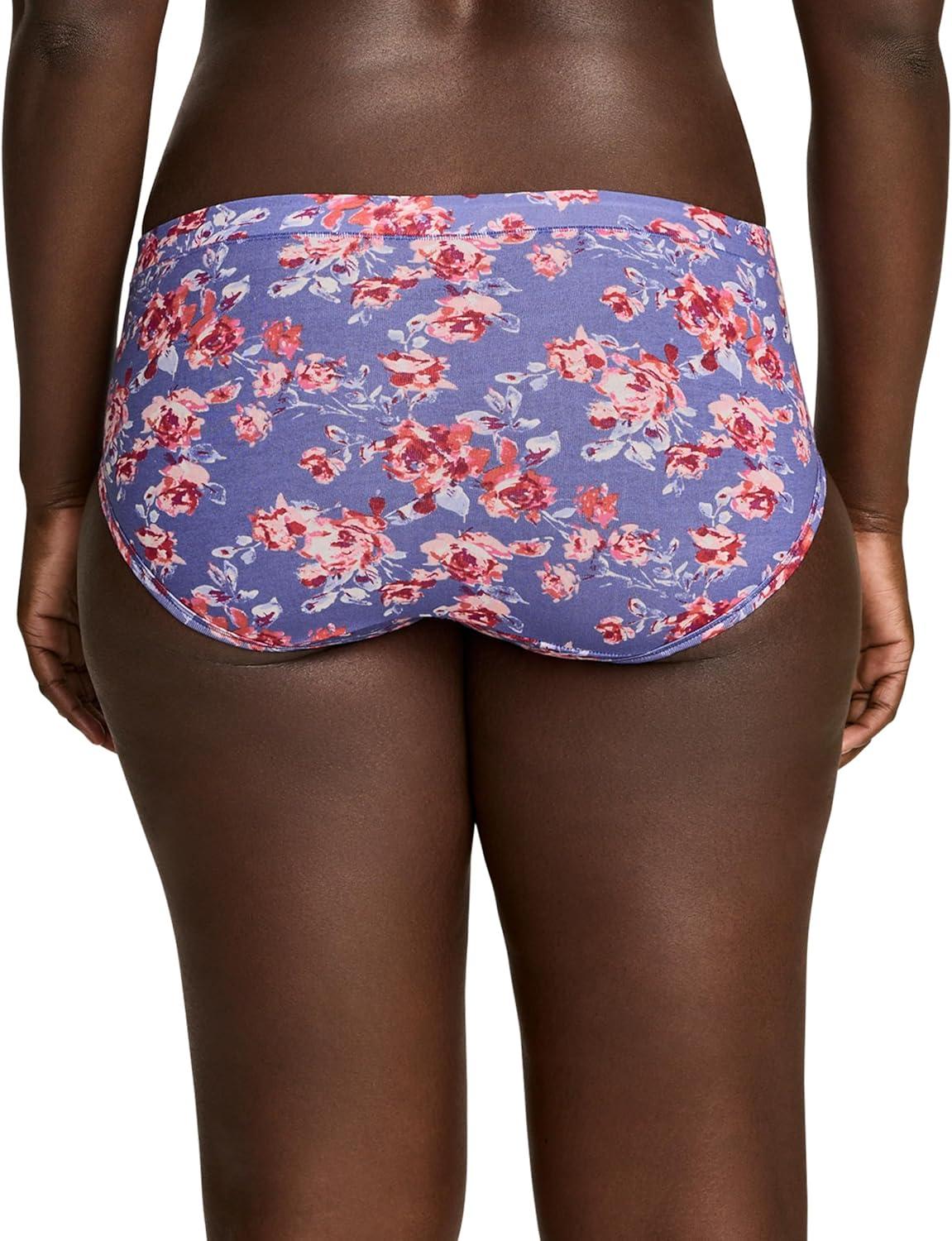 imageJockey Womens Underwear Cotton Stretch HipsterFloral Spell