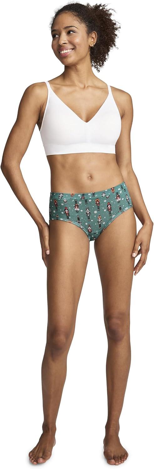 imageJockey Womens Underwear Cotton Stretch HipsterJolly Pets