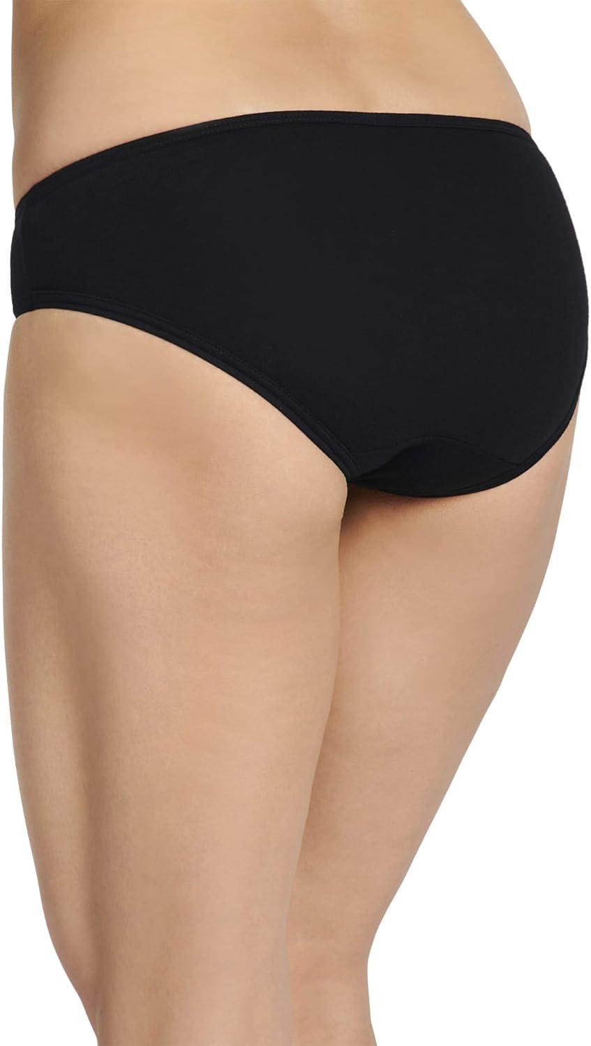 imageJockey Womens Underwear Elance Bikini 3 PackBlack