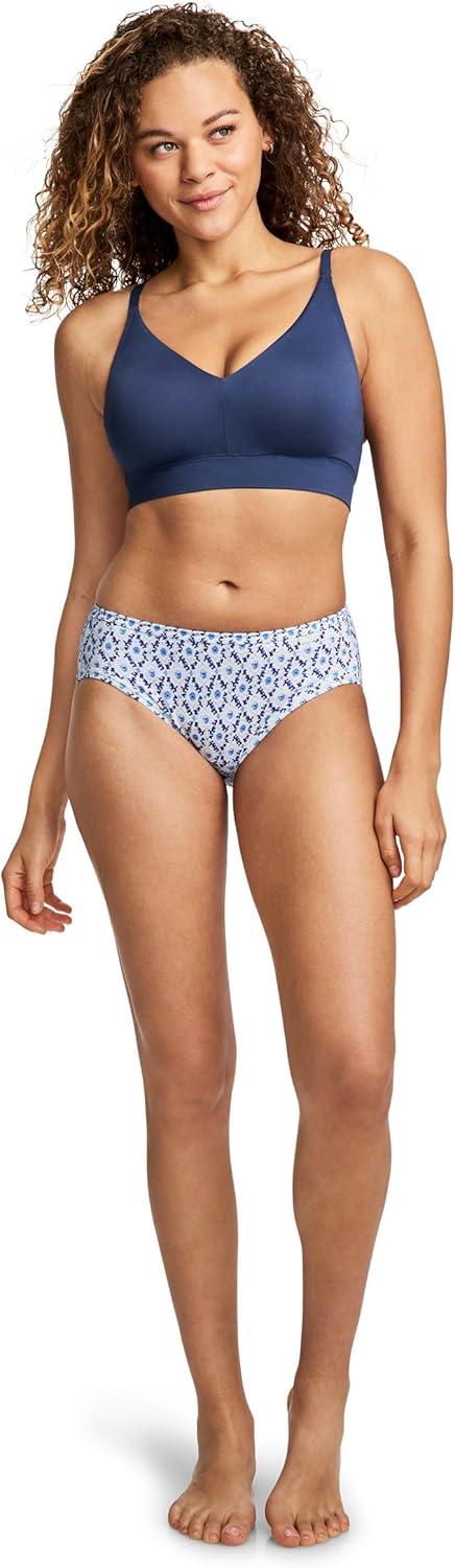 imageJockey Womens Underwear Elance Bikini 3 PackPicnic Floral