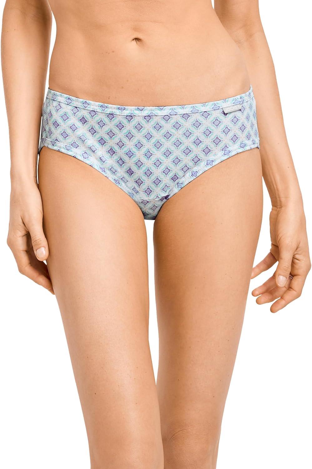 imageJockey Womens Underwear Elance Bikini 3 PackSeaWinter SprigHydrangea