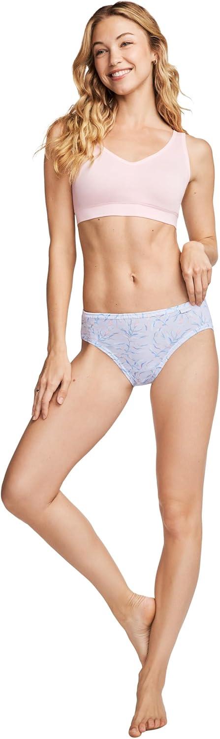imageJockey Womens Underwear Elance Bikini 3 PackWavering Floral