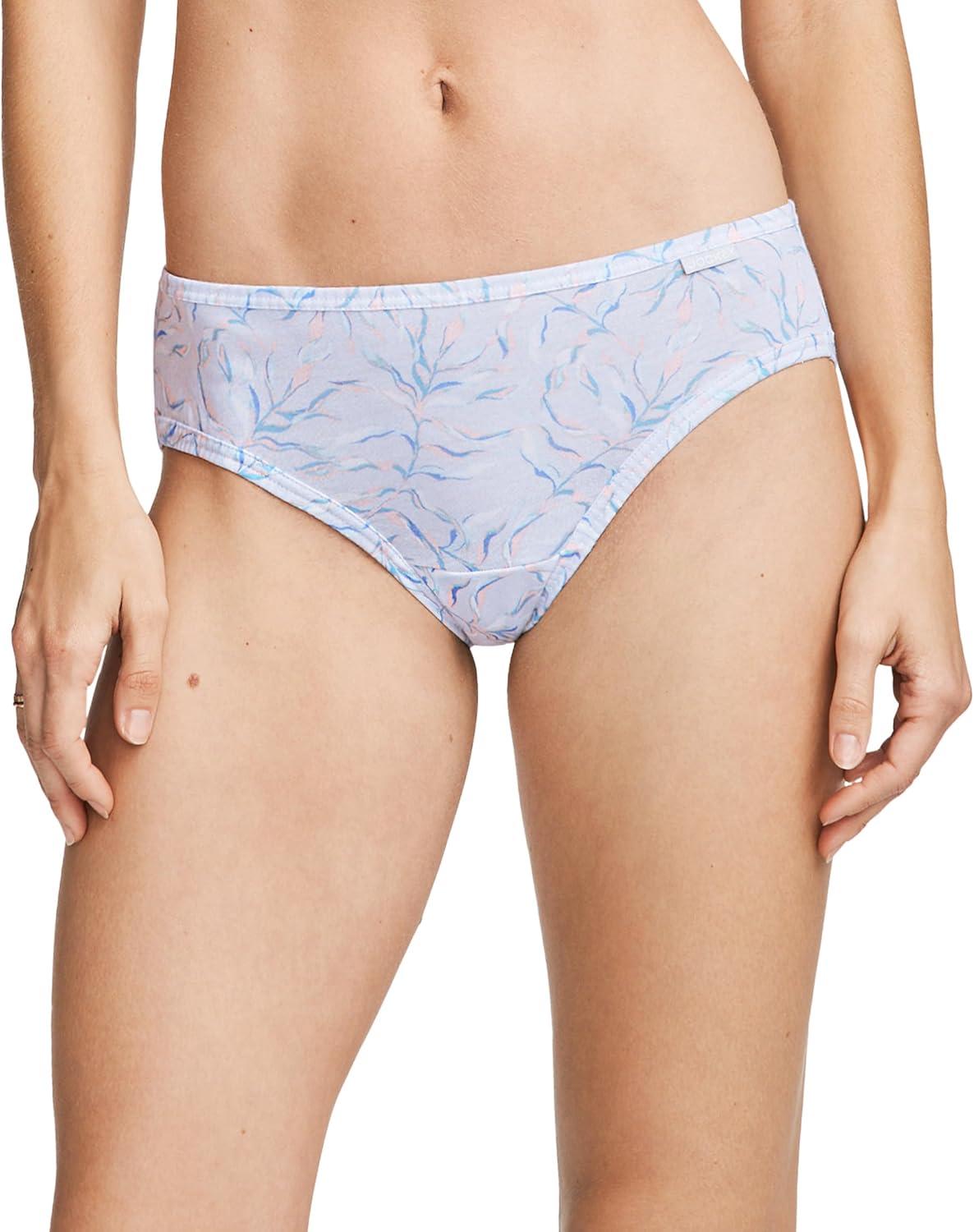 imageJockey Womens Underwear Elance Bikini 6 PackWavering Floral