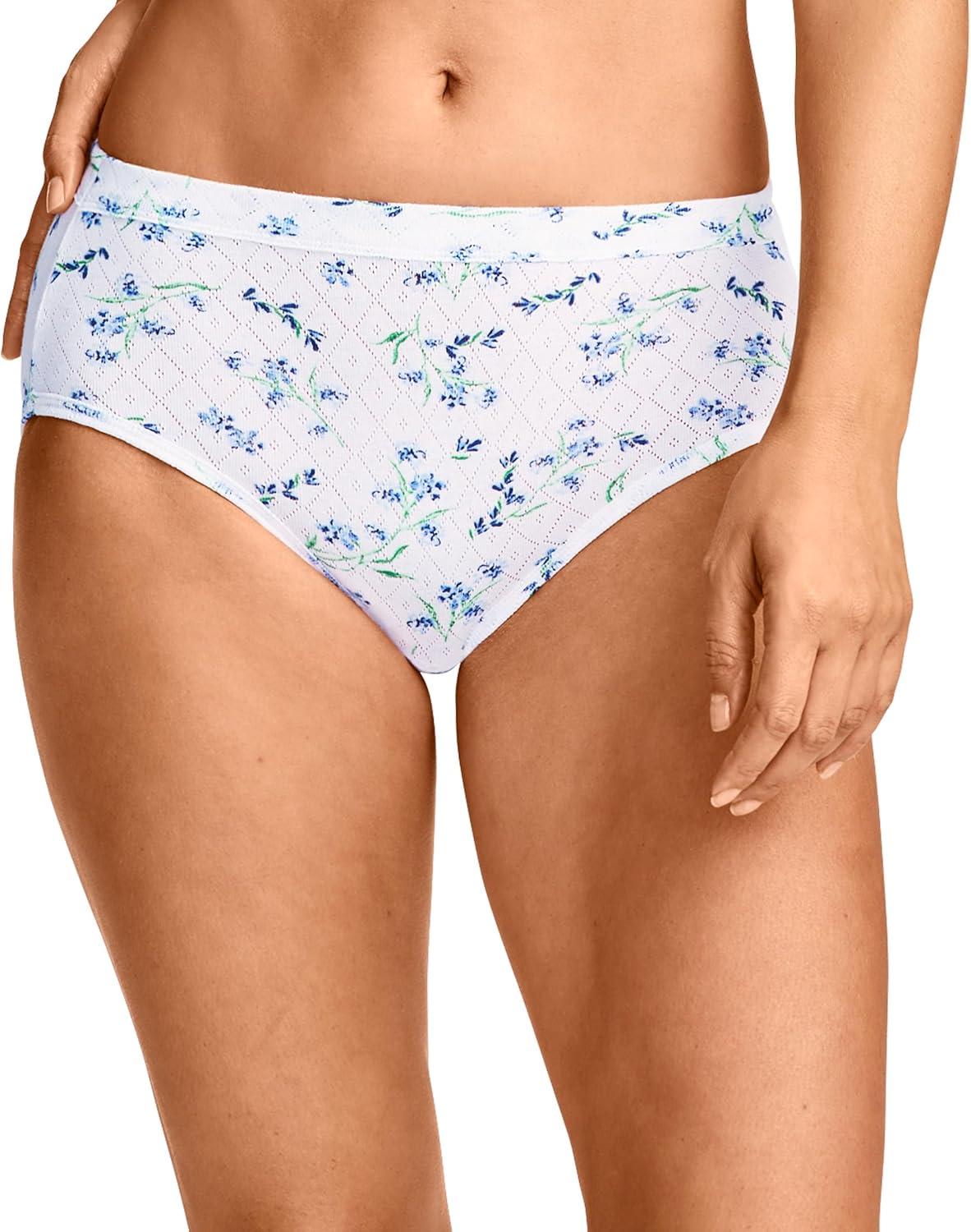 imageJockey Womens Underwear Elance Breathe Hipster 3 PackMajestic Mint