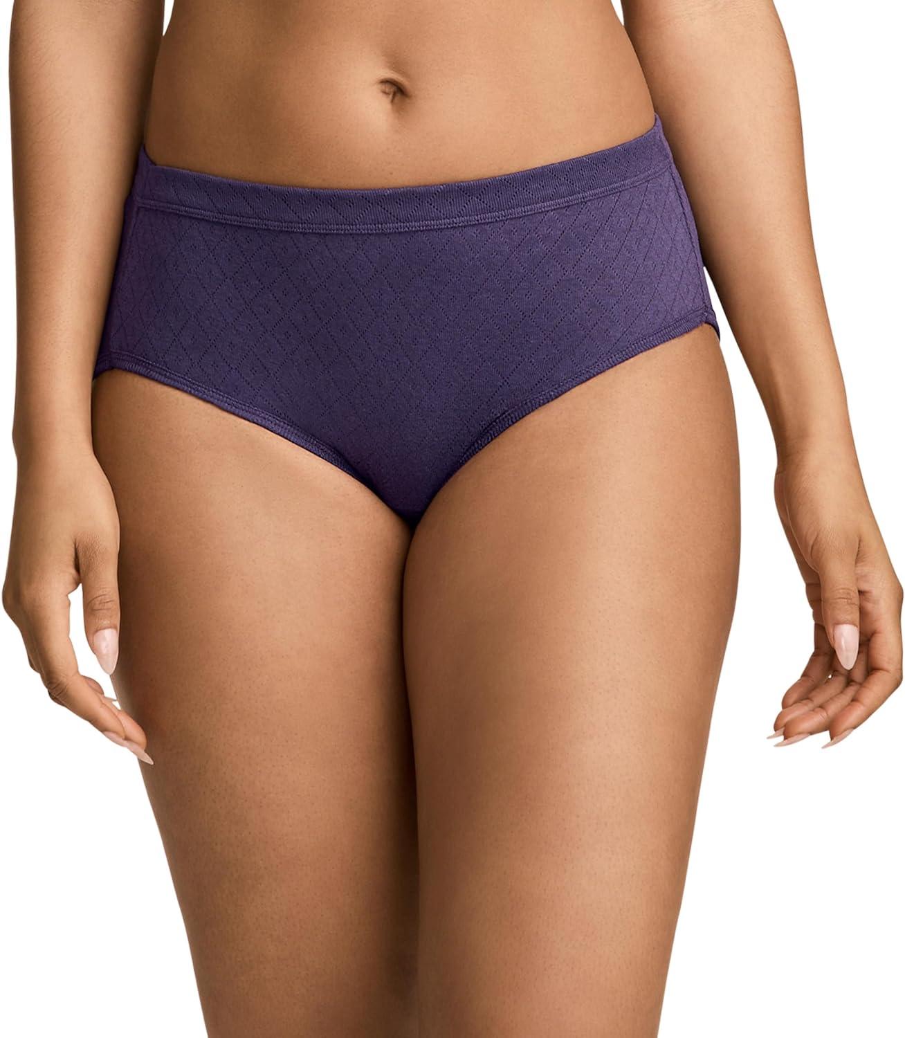imageJockey Womens Underwear Elance Breathe Hipster 3 PackPurple Dream