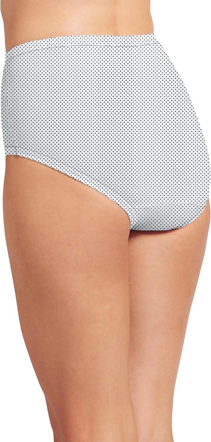 imageJockey Womens Underwear Elance Brief 3 PackDeep Blue HeatherDeep Blue DotSea Blue Heather