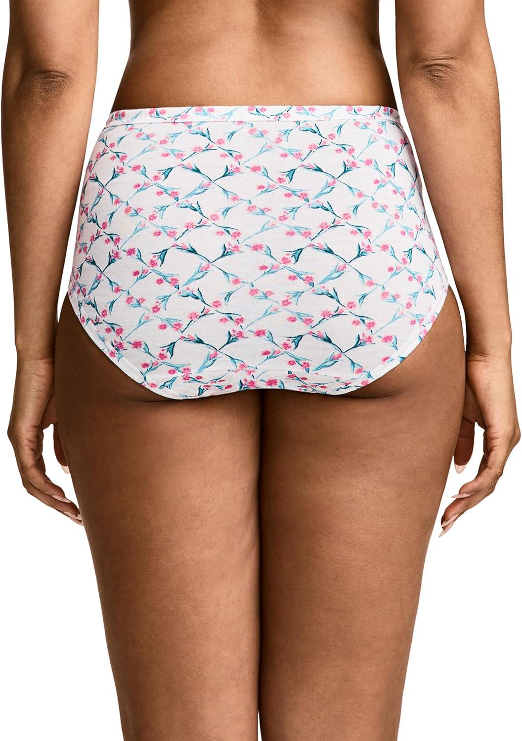 imageJockey Womens Underwear Elance Brief 3 PackLily Trellis