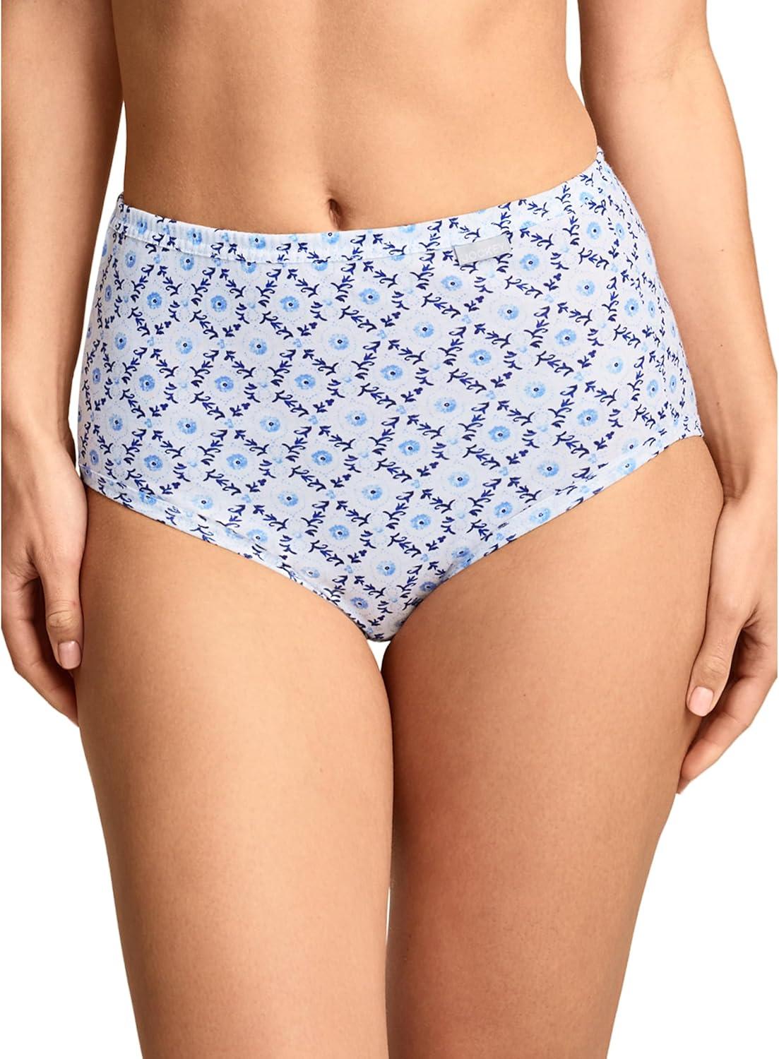 imageJockey Womens Underwear Elance Brief 3 PackPicnic Floral