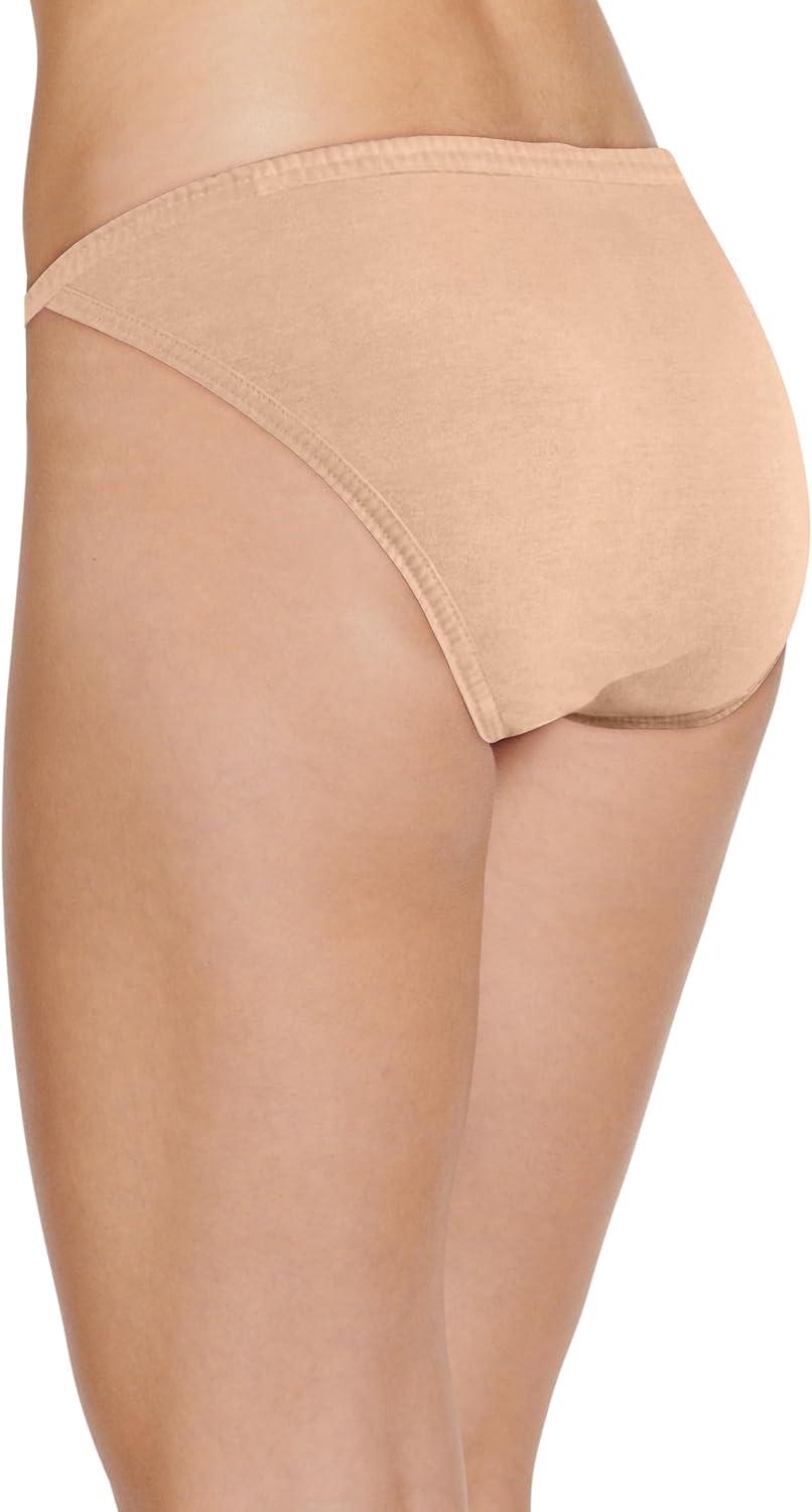 imageJockey Womens Underwear Elance String Bikini 6 PackLight