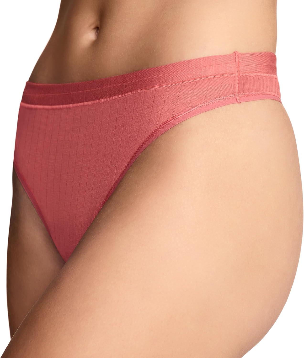 imageJockey Womens Underwear Light amp Airy ThongCoral Pink