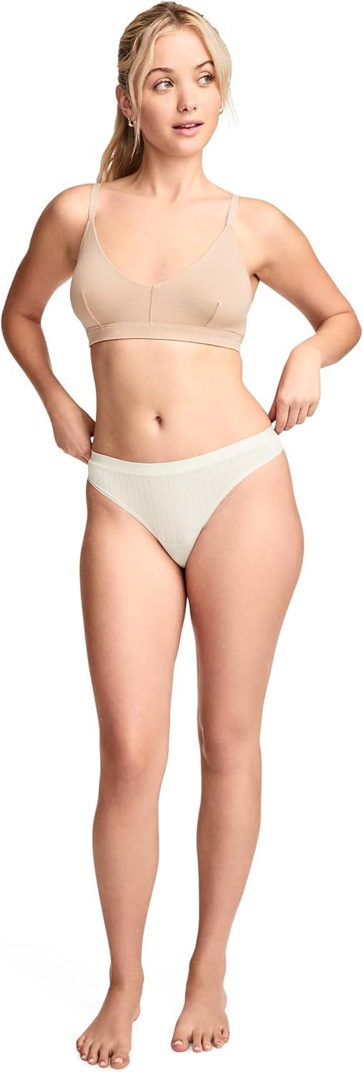 imageJockey Womens Underwear Light amp Airy ThongSandy Shimmer
