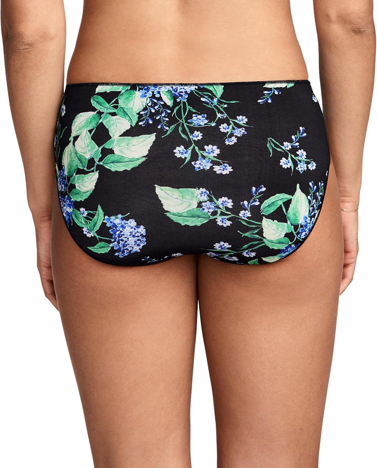 imageJockey Womens Underwear No Panty Line Promise Tactel Hi CutFloral Flow