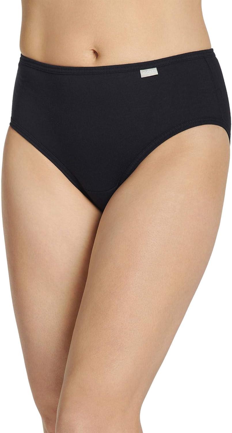 imageJockey Womens Underwear Plus Size Elance Hipster 3 PackGrey HeatherCharcoal HeatherBlack