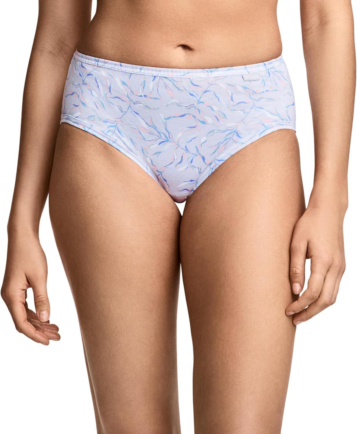 imageJockey Womens Underwear Plus Size Elance Hipster 3 PackWavering Floral