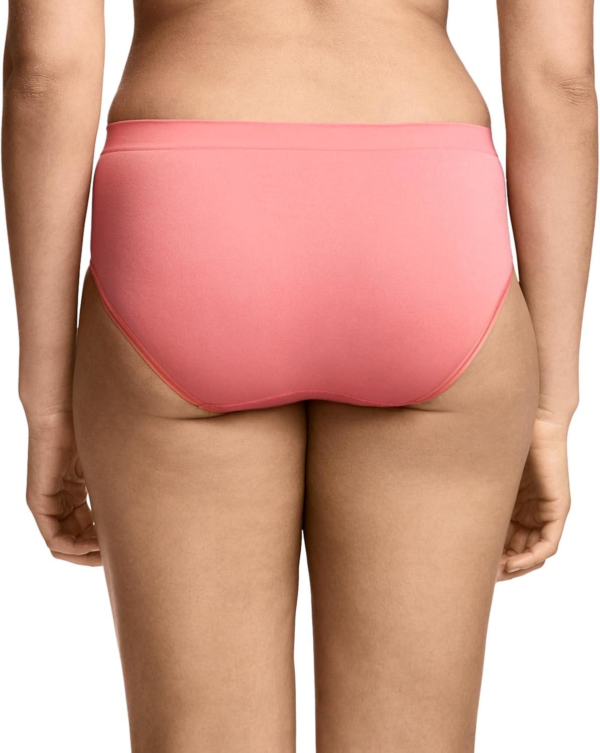 imageJockey Womens Underwear Seamfree HipsterCoral Pink