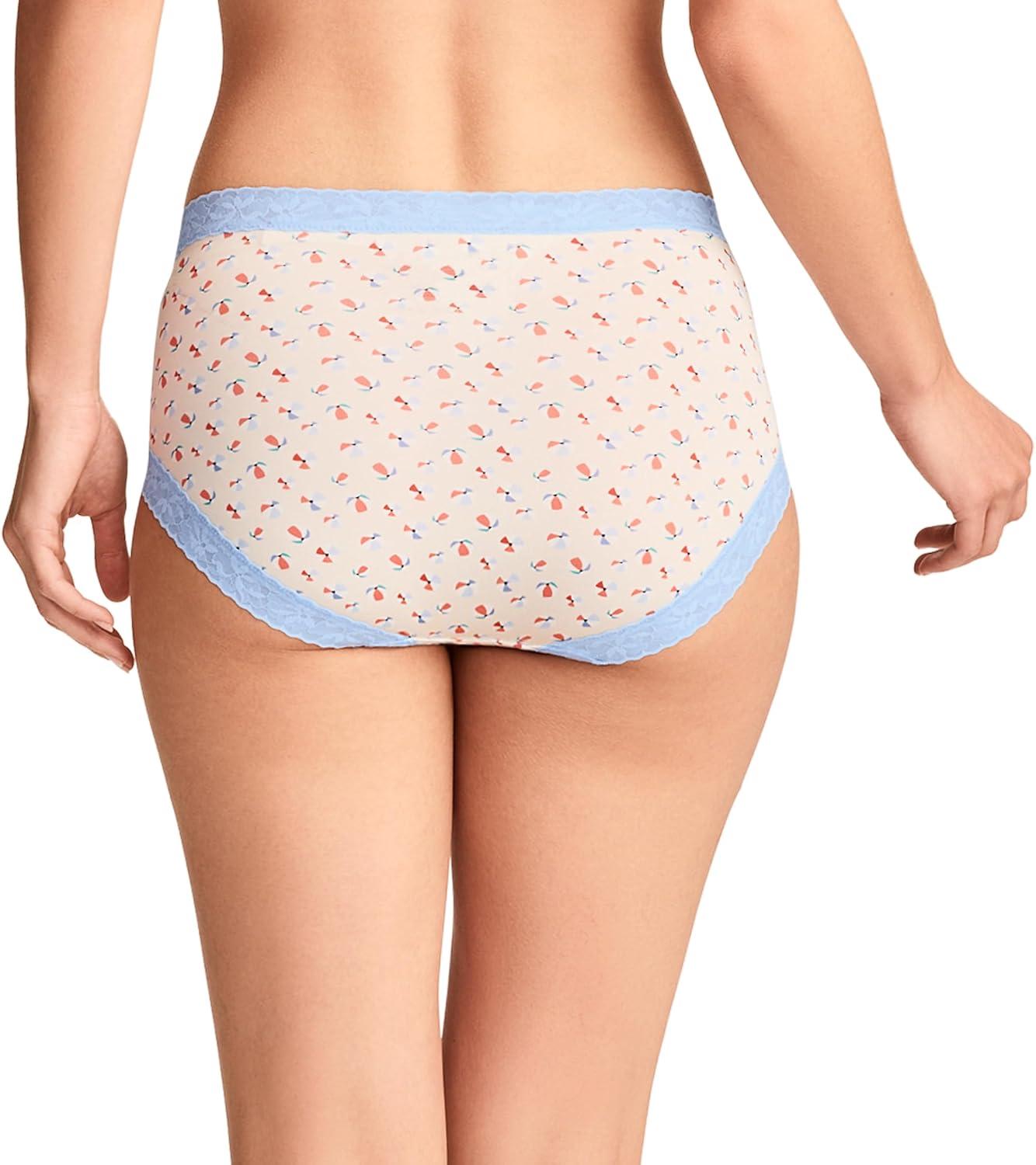 imageJockey Womens Underwear Soft Stretch Lace Microfiber BriefBeach Ball