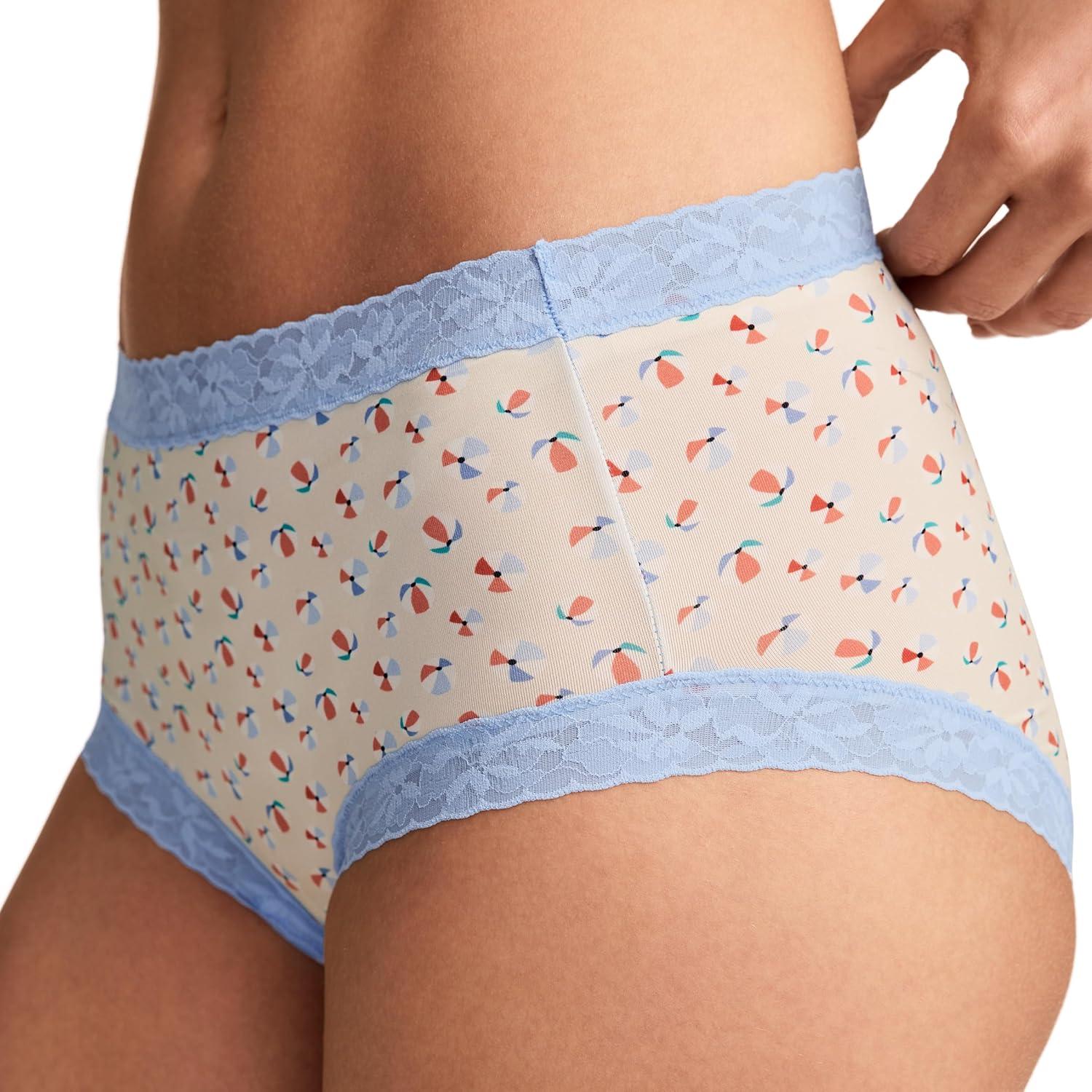 imageJockey Womens Underwear Soft Stretch Lace Microfiber BriefBeach Ball