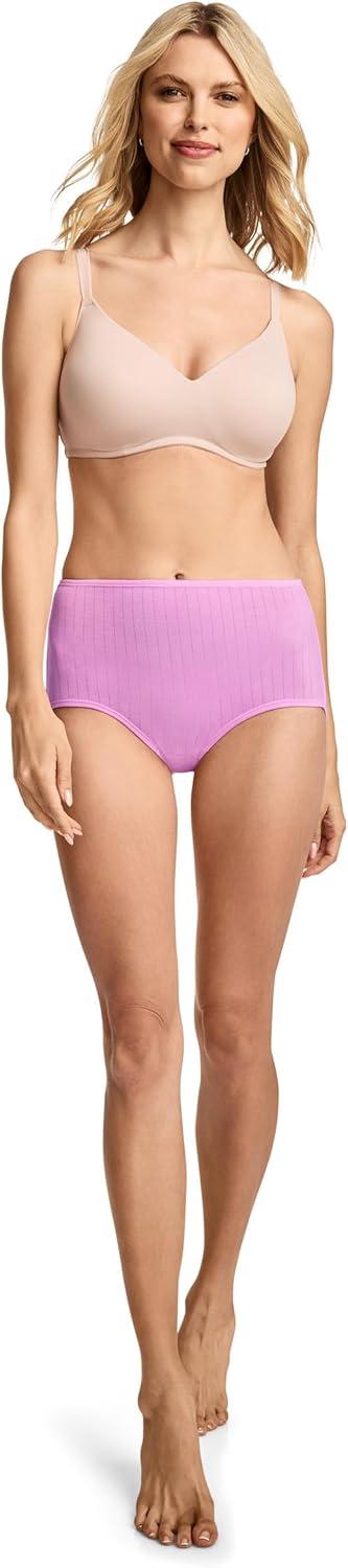 imageJockey Womens Underwear Supersoft Breathe Brief 3 PackMaverick Rose