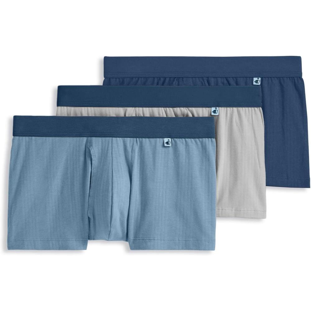 imageJockey Mens Underwear Hypersoft 360 3 Trunk 3 PackNocturne Mist