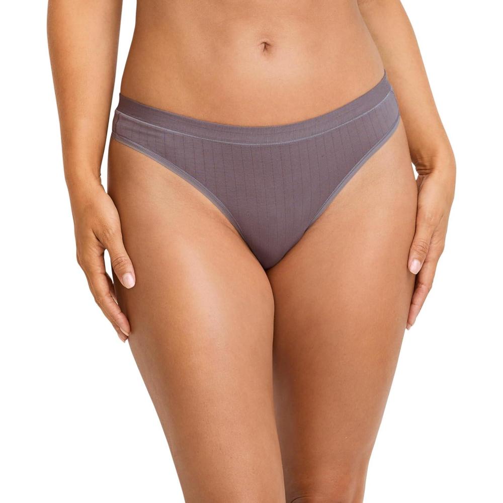 imageJockey Womens Underwear Light amp Airy ThongTwilight Sands