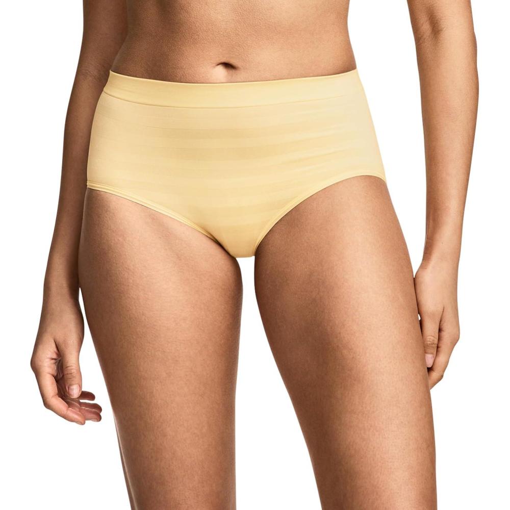 imageJockey Womens Underwear Seamfree BriefSunny Stripe