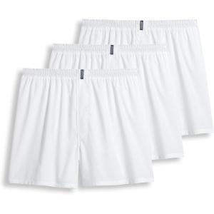 Jockey Men’s Underwear Classics Full Cut 5″ Boxer – 3 Pack(White)