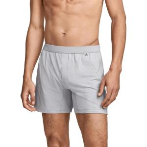 Jockey Men’s Underwear Hypersoft 360 4.5″ Boxer(Grey Dove)