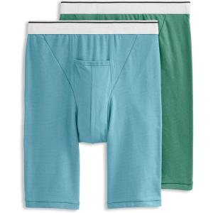 Jockey Men’s Underwear Pouch 10″ Midway Brief – 2 Pack(Amazon/Cove)