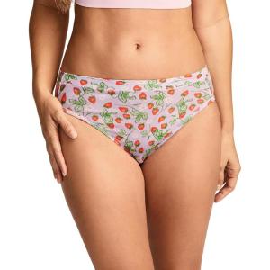 Jockey Women’s Underwear Cotton Stretch Hi Cut(Berry Blooms)