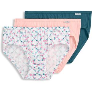Jockey Women’s Underwear Elance Bikini – 3 Pack(Lily Trellis)