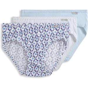 Jockey Women’s Underwear Elance Bikini – 3 Pack(Picnic Floral)