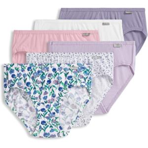 Jockey Women’s Underwear Elance Bikini – 6 Pack(Blush Field)