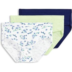 Jockey Women’s Underwear Elance Breathe Hipster – 3 Pack(Majestic Mint)