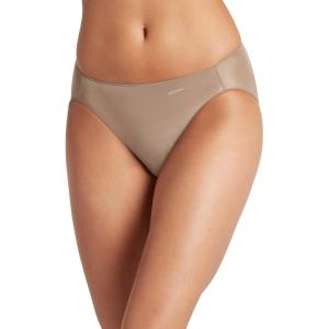 Jockey Women’s Underwear No Panty Line Promise Tactel Hi Cut(Deep Beige)