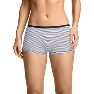 Jockey Women’s Underwear Organic Cotton Stretch Boyshort(Jockey Stripe)