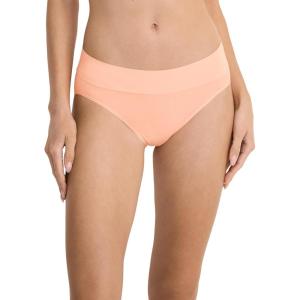 Jockey Women’s Underwear Seamfree Comfort Waist Hi-Cut(Peach Smoothie)