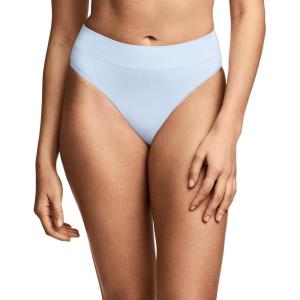 Jockey Women’s Underwear Seamfree Comfort Waist Thong(Blue Topaz)