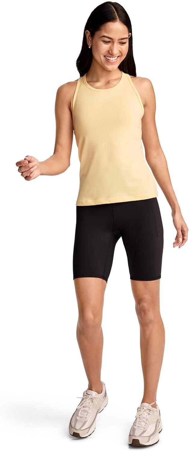 imageJockey Womens Activewear Organic Cotton Stretch Racerback TankSunsations