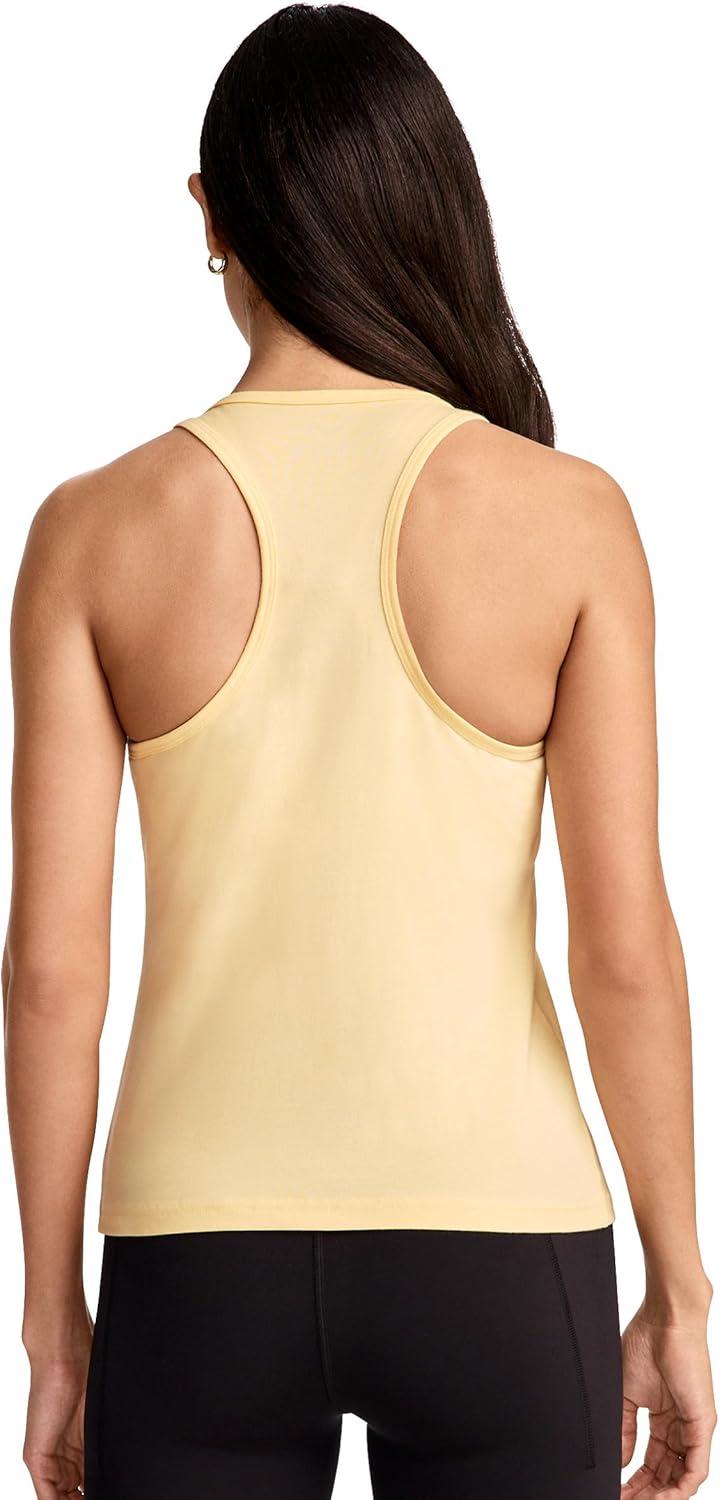imageJockey Womens Activewear Organic Cotton Stretch Racerback TankSunsations